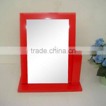 Cosmetic Table Make Up Wooden Mirror