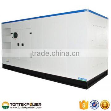 250kW Soundproof Electronic Starting Diesel Generator With 24V Battery