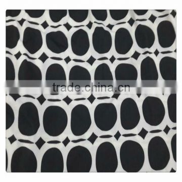 China Chiffon Mess Printed Polyester Fabric For Clothing /100% polyester fabric