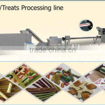 DPS-100 120-150kg/h chewing dog /pet food extruder /making equipment/manufacture line ,processing line in china