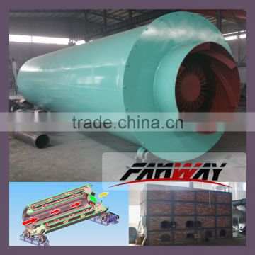 High Efficiency Two Layer Rotary Hot Air Dryer