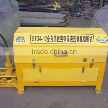 GTQ4-12 Industrial equipment hydraulic reinforced straightening-cutting machine