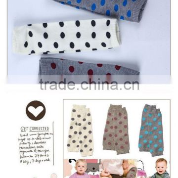 Fashion Solid Color Knit Leg Warmers for Baby in Stock