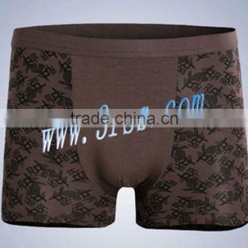 2014 Fashion design men's cotton/spandex underwear boxer briefs