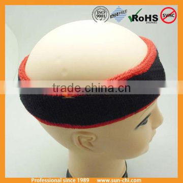 customized promotional knitted elastic sport headband