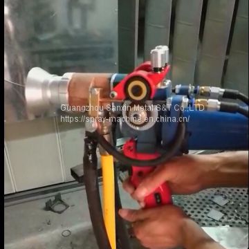 zinc aluminum copper  arc coating machine, screw coating machine , arc spray machine with arc spray gun