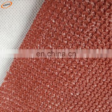 High quality 100% HDPE 5 year UV warranty factory colourful cheapier flat wire shade net