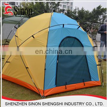 2016 new luxury double layer waterproof camping heated yurt tent house