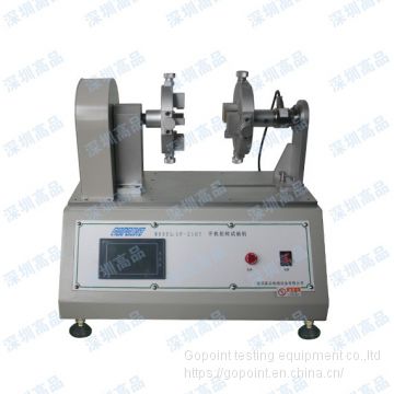 Mobile phone torsion fatigue tester for cell phone