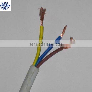 Hot sell H03V3V3-F H05V3V3-F Class 5 stranded conductor PVC insulated PVC sheathed cable