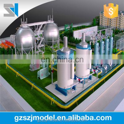 Gas Power Plant,Machine Model ,Architectural Model Maker