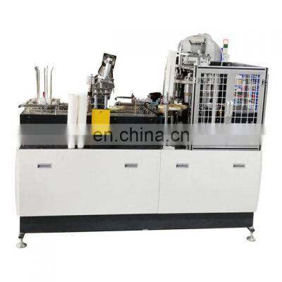 CE certification Automatic Ultrasonic Disposable Forming Hot Water Tea Coffee Paper Cup Making Machine