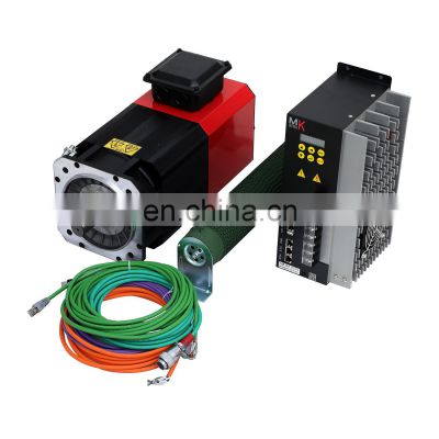 high speed cnc router71N.m 1500/8000 rpm 11KW spindle servo motor electric motor 11kw