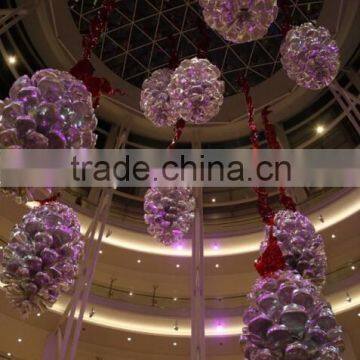 2015 customized hanging mall christmas decorations