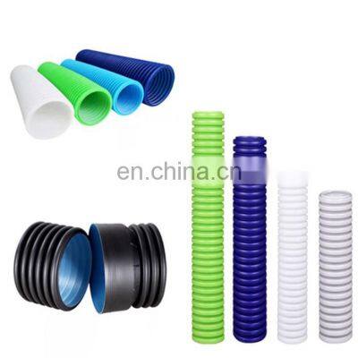 HDPE production hose corrugated pipe machine electric hose pipe extrusion line