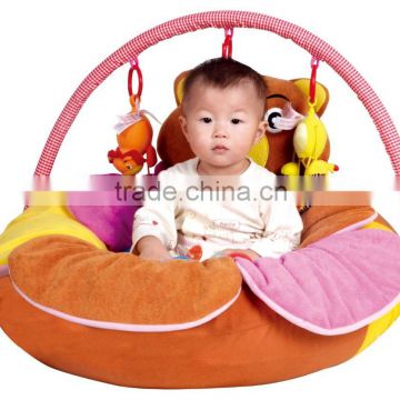 hot sale pvc inflatable baby play mat basket chair