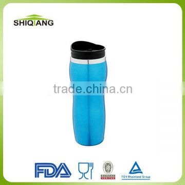 420ml hot sell double wall wave shape insulated stainless steel thermos office cups