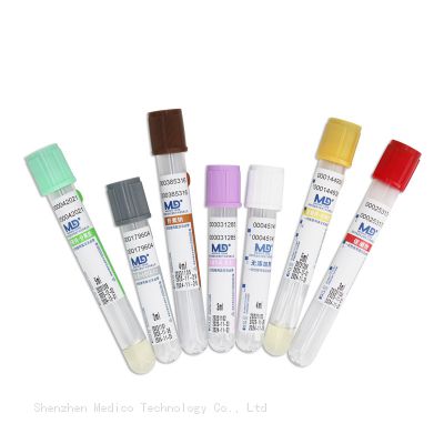 Medical Disposable Lab Use Vacuum Blood Collection Tube