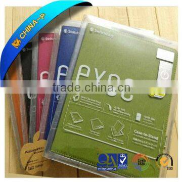 0.35mm pvc transparent box packing for ipad