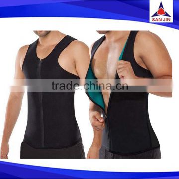 neoprene slimming vest Hot sale fashion design newest arrival neoprene slimming corset men