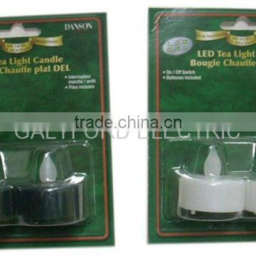 tea light led candle 2pcs/set