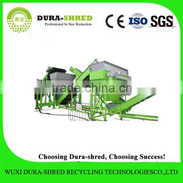 Dura-shred high quality waste tyre into crumb rubber machinery