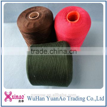 Dyeing dope polyester colored yarn in china