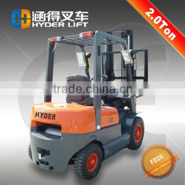 forklift with hydraulic pedals