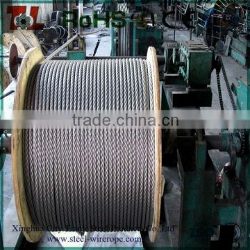 pvc coated galvanized steel wire rope transparent