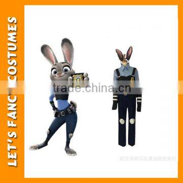 PGWC2798 Hot movie zootopia judy costume bunny cosplay costume