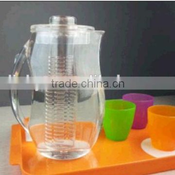 3L ACRYLIC GOOD QUALITY Portable plastic cold water kettle