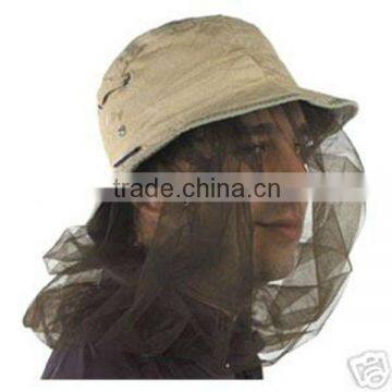 100%polyestey long lasting insecticide treated mosquito head net