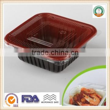 750ml PP Disposable Plastic Single Food Storage SGS/FDA Appoval Microwave Oven Safe