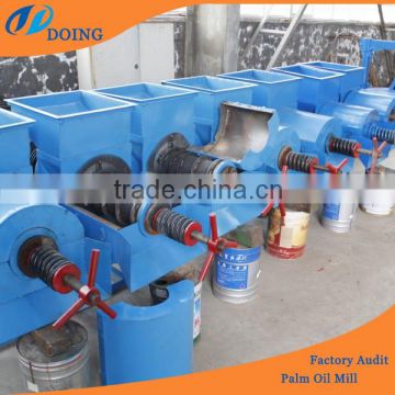 Palm oil processing flow chart China supplier