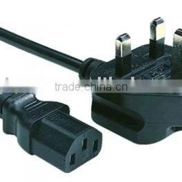 BS power cord/British power cord/Power Cord with UK plug