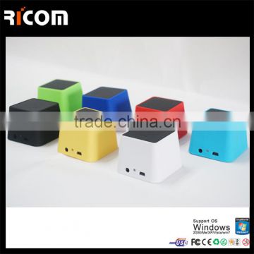 Patented square speaker bluetooth,bluetooth square speaker wireless,portable bluetooth square speaker--BSP-206C--Shenzhen Ricom
