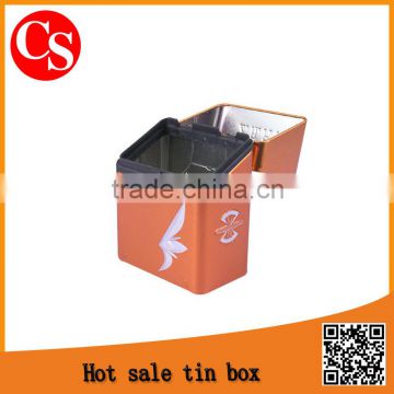 cigarette pack tin box, tin cigarette box