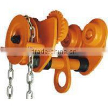 Alloy steel/carbon steel drop forged lifting hoist GCL series Hands push monorail car