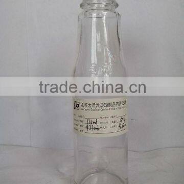 200ml drinking glass bottle for juice and beverage