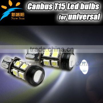 Hot Sale T15 W16W 13 LED 5050 SMD Canbus Error Free High Power Car Auto Reverse Parking Lights Bulb DC12V