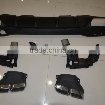 Rear diffuser lips kits For Mercedes Benz W166 GLE63 amg GLE320 GLE400 450