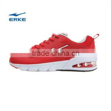 ERKE brand full color half air cushion pu upper mens sports running shoes for wholesales dropshpping