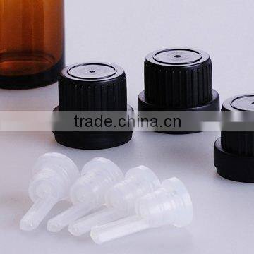 different kinds of dropper and caps for bottle