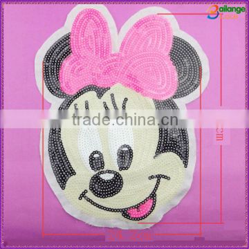 China manufacturer wholesale sequin patches design for clothing for accessory