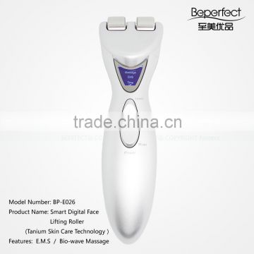BP-E026 EMS facial beauty machine with microcurrent roller