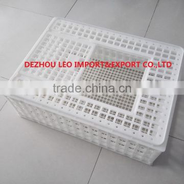 heavy duty China best selling plastic cage crate box for poultry animal transportation