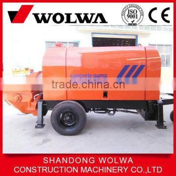 wolwa concrete conveying pump with electric motor