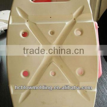 OEM Blow Molding HDPE plastic table board plastic small table round Hui zhou factory