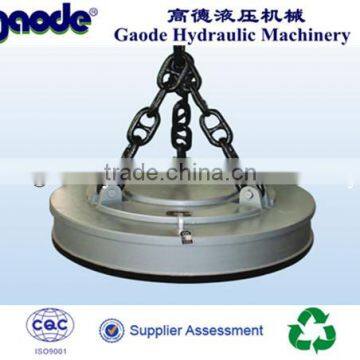 Nomal Temperature Steel Scrap Lifting Magnet for crane or excavator