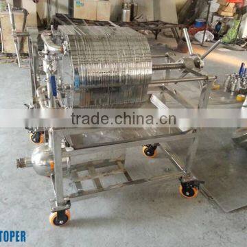 Stainless steel material food separation machine of best selling,small plate-frame press filter
